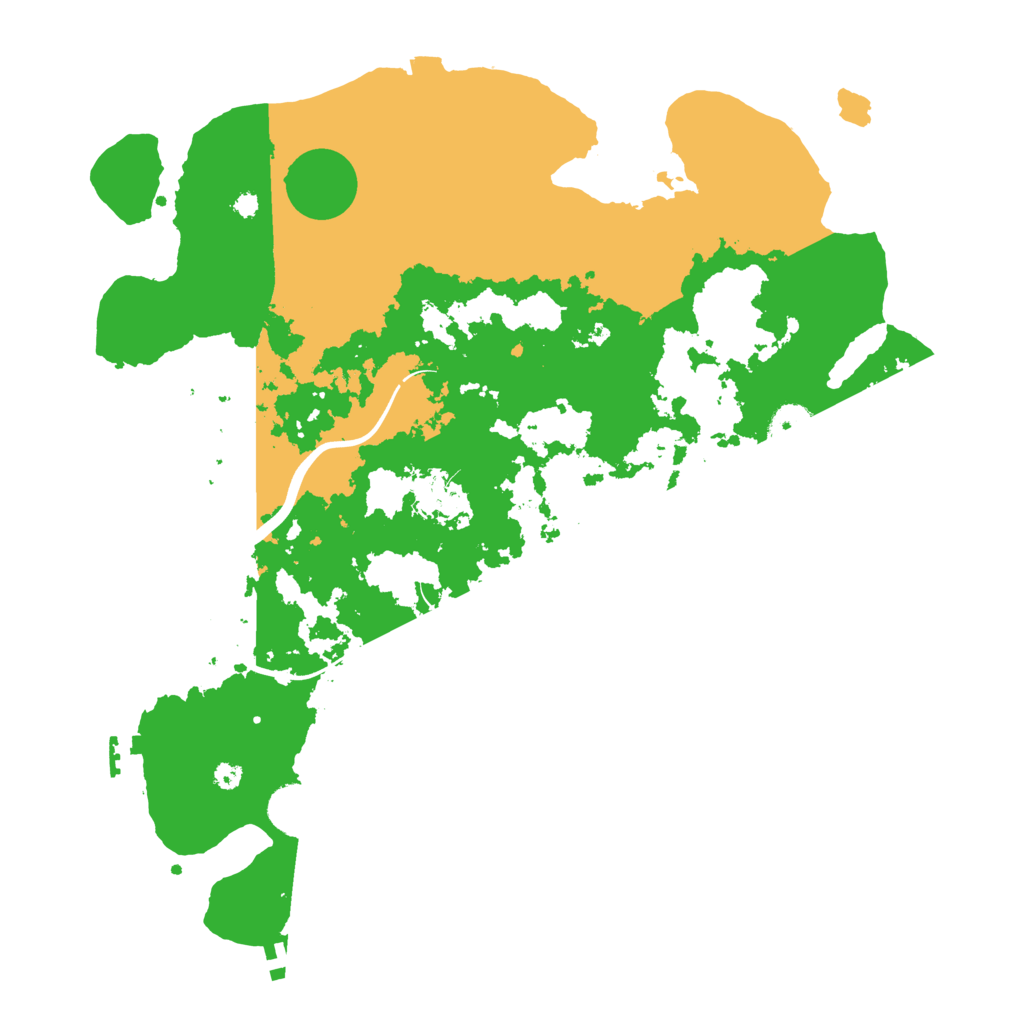 Biome Rust Map: Procedural Map, Size: 3800, Seed: 1906669673