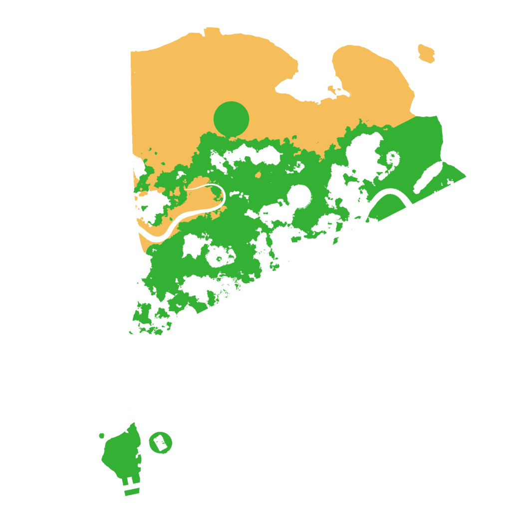 Biome Rust Map: Procedural Map, Size: 3800, Seed: 1906669673