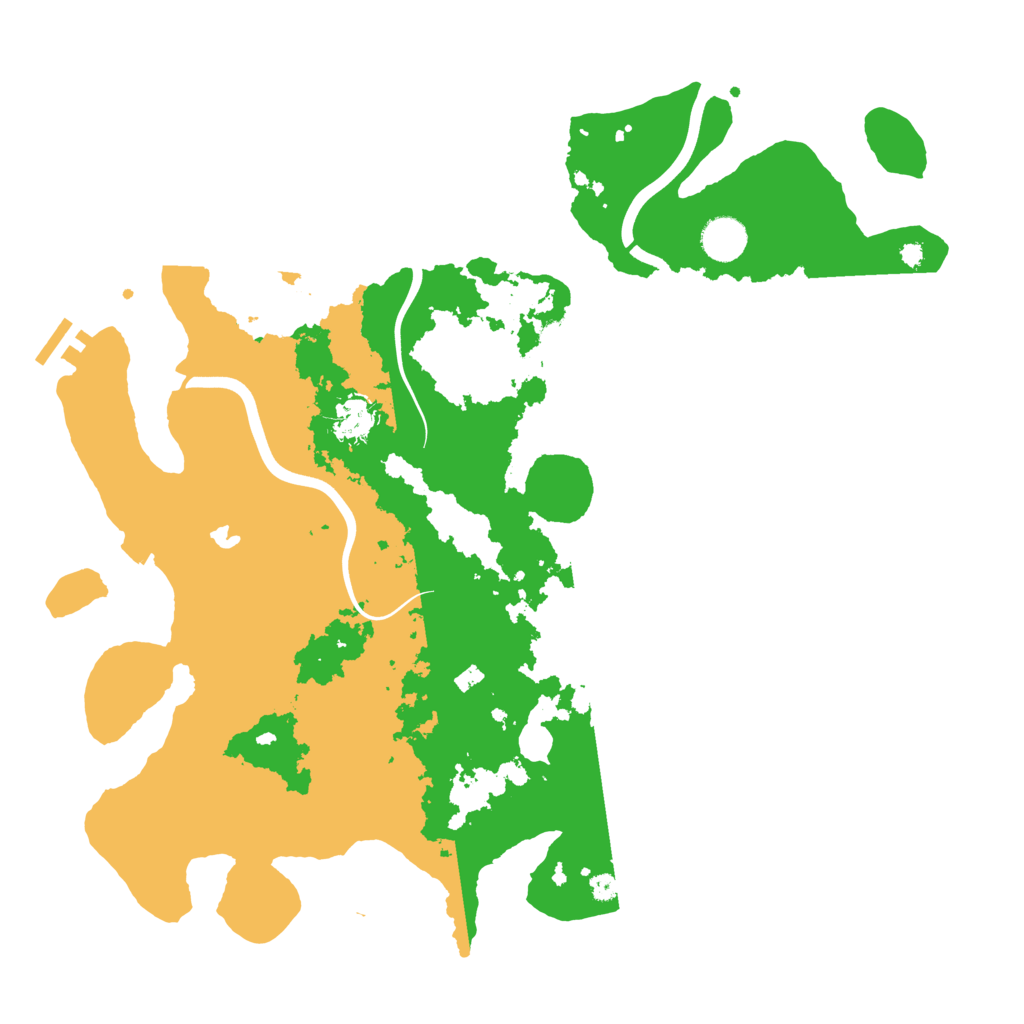 Biome Rust Map: Procedural Map, Size: 4000, Seed: 1810950624
