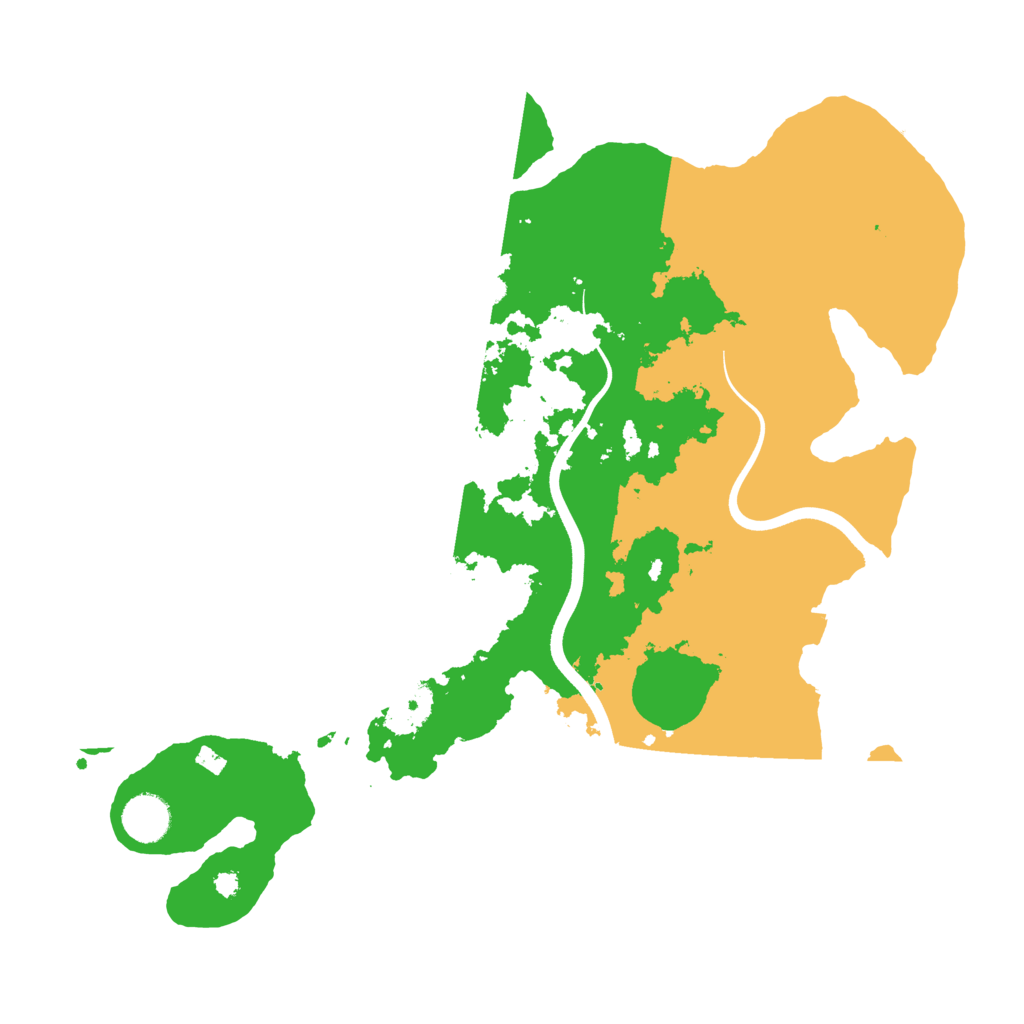 Biome Rust Map: Procedural Map, Size: 3750, Seed: 111866960