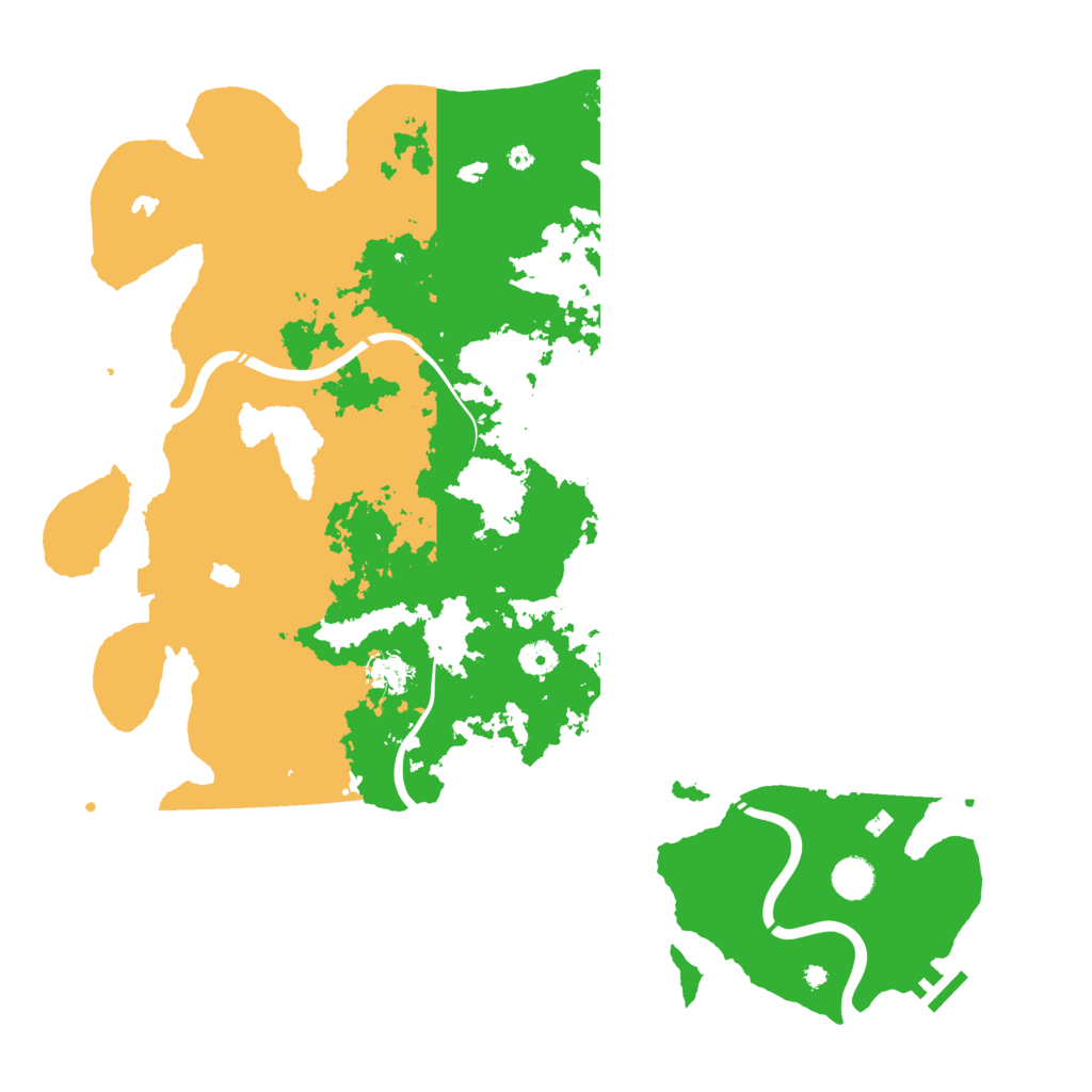 Biome Rust Map: Procedural Map, Size: 4500, Seed: 1510456240