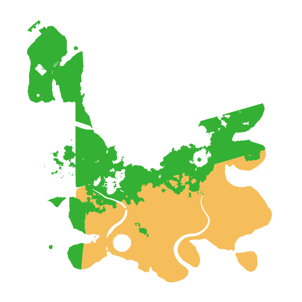 Biome Rust Map: Procedural Map, Size: 3000, Seed: 276381114