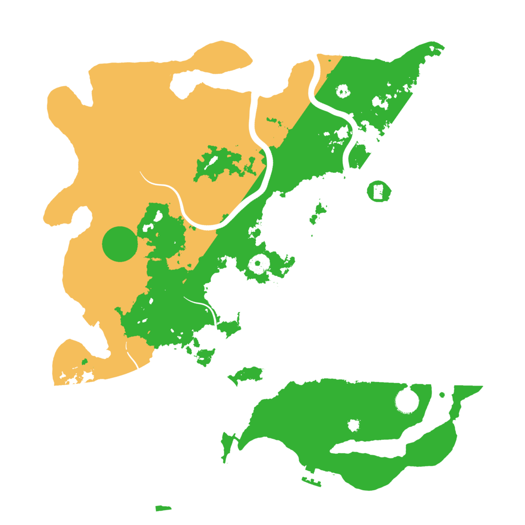 Biome Rust Map: Procedural Map, Size: 3900, Seed: 1438526791