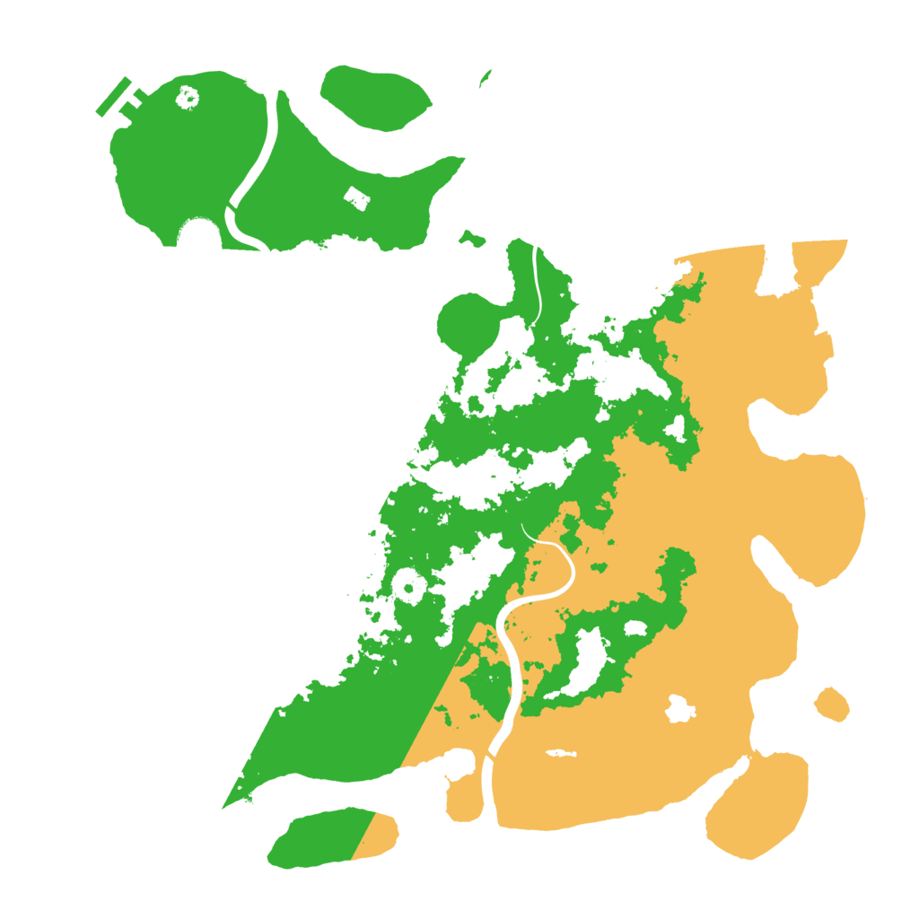 Biome Rust Map: Procedural Map, Size: 4000, Seed: 931132474