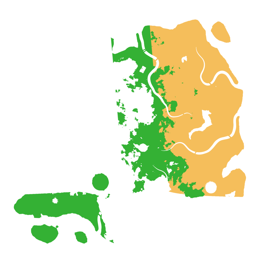 Biome Rust Map: Procedural Map, Size: 4250, Seed: 4256686