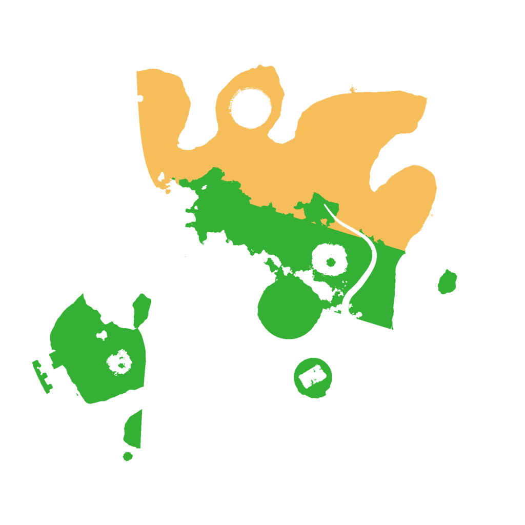 Biome Rust Map: Procedural Map, Size: 2300, Seed: 2109009697