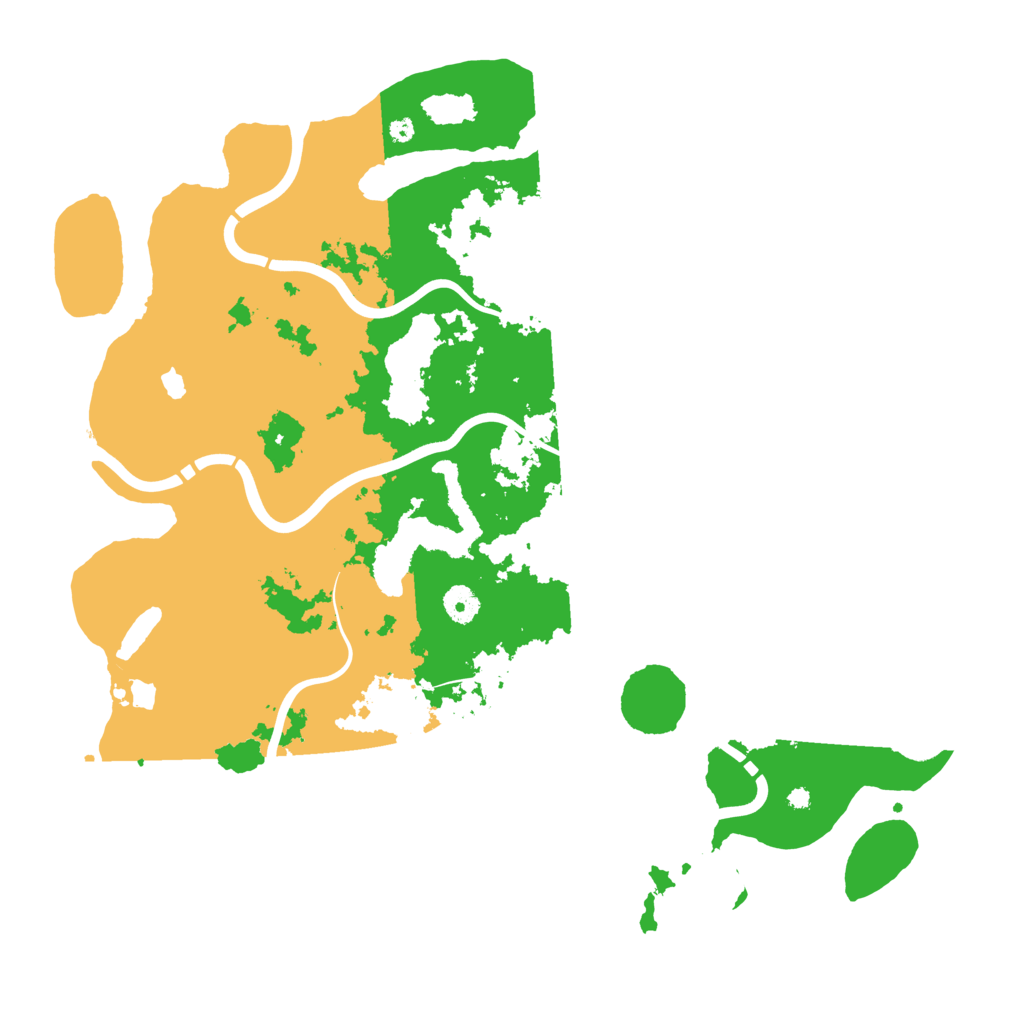 Biome Rust Map: Procedural Map, Size: 4250, Seed: 1381451527