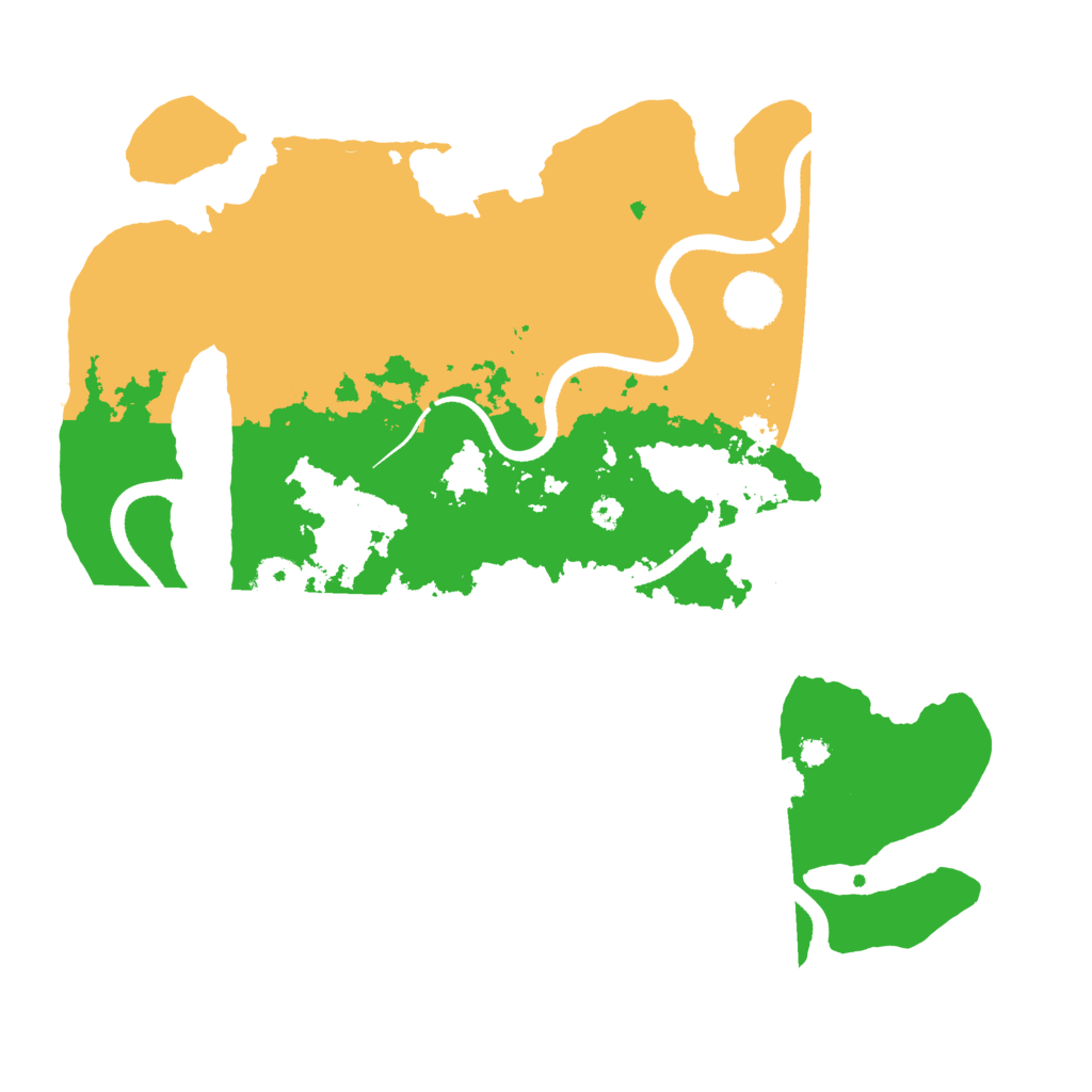 Biome Rust Map: Procedural Map, Size: 3500, Seed: 31051994