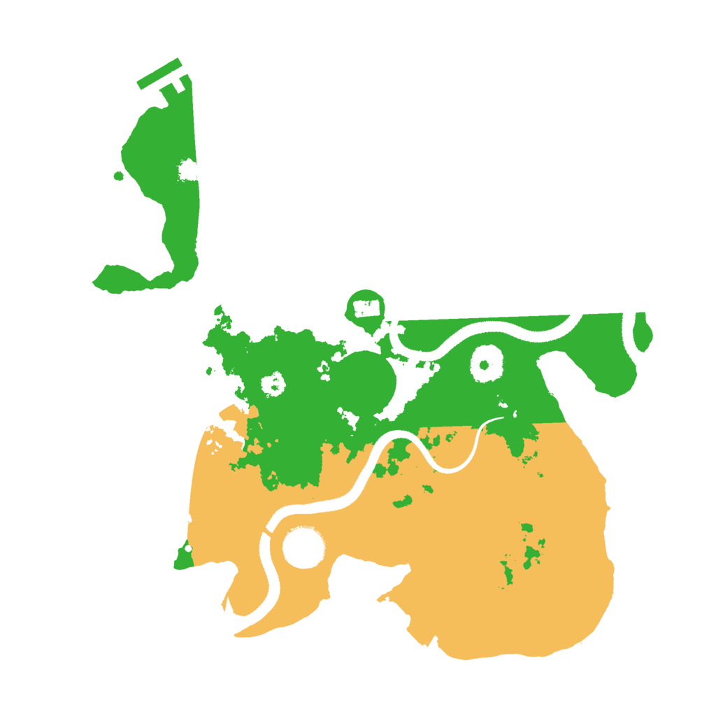 Biome Rust Map: Procedural Map, Size: 3000, Seed: 1853823264