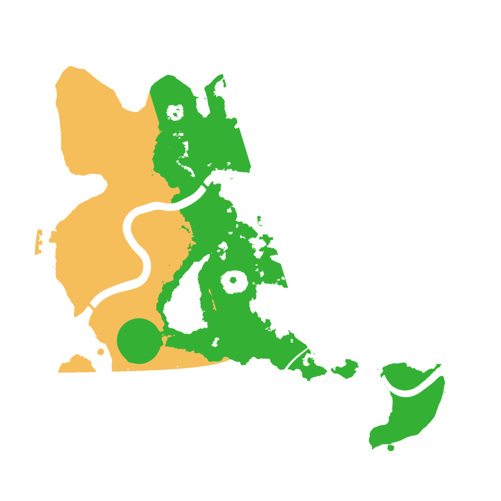 Biome Rust Map: Procedural Map, Size: 3000, Seed: 1487555435