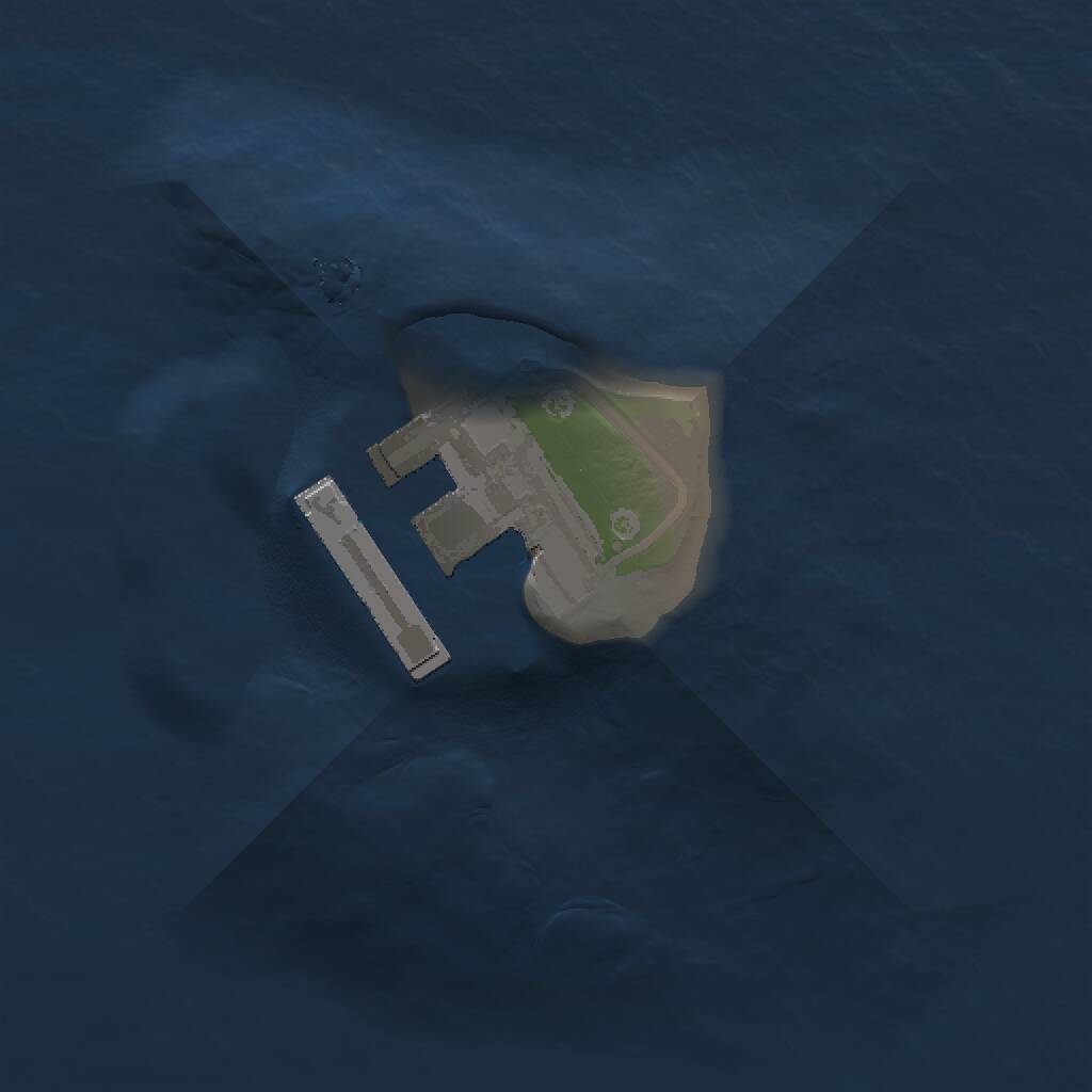 Rust Map: Procedural Map, Size: 1000, Seed: 99261, 2 Monuments