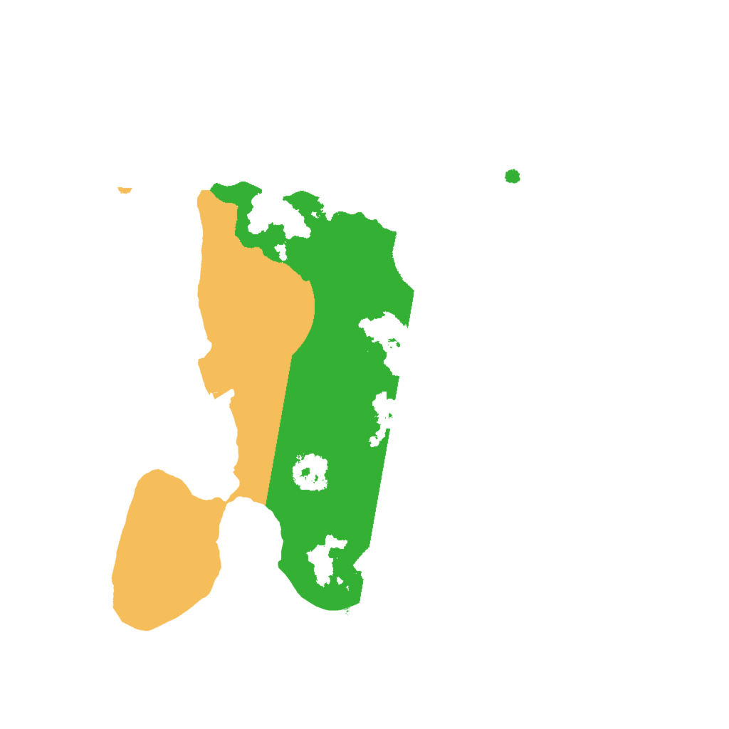 Biome Rust Map: Procedural Map, Size: 2000, Seed: 600090892