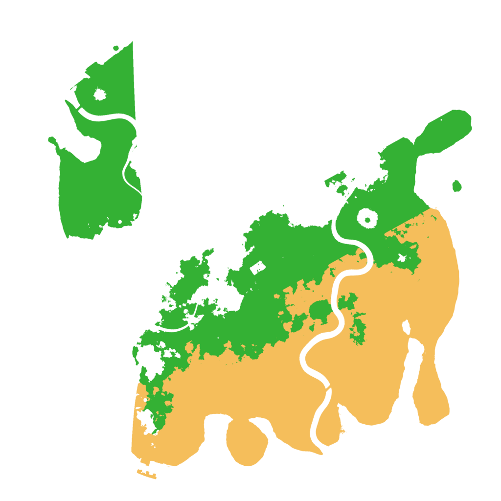 Biome Rust Map: Procedural Map, Size: 3750, Seed: 334787870