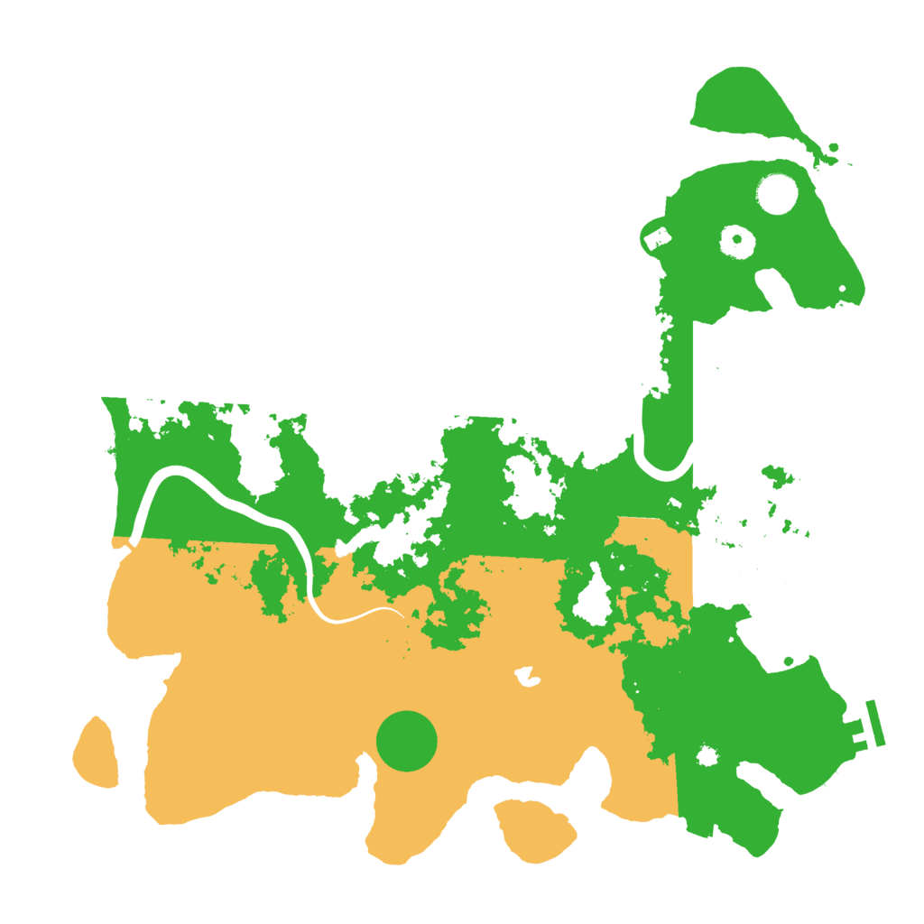 Biome Rust Map: Procedural Map, Size: 4000, Seed: 24164547
