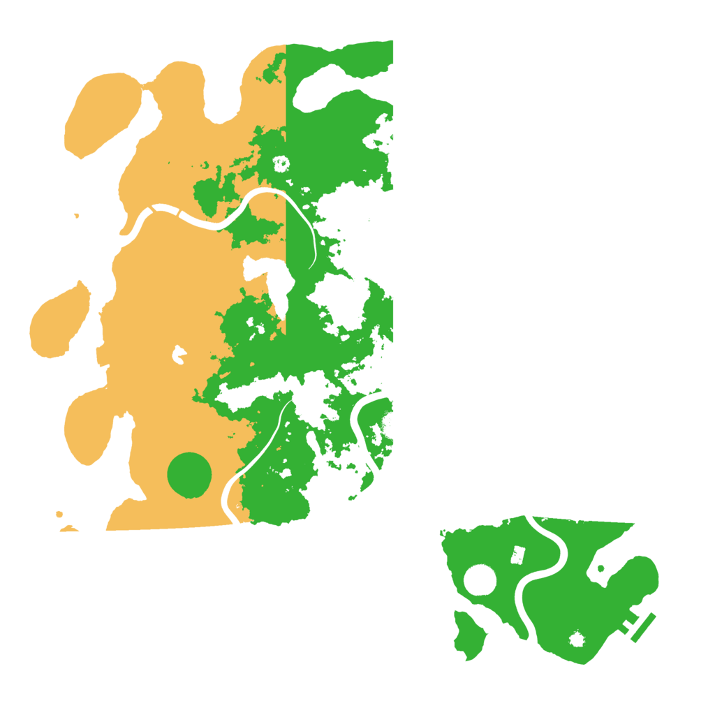 Biome Rust Map: Procedural Map, Size: 4250, Seed: 1510456240
