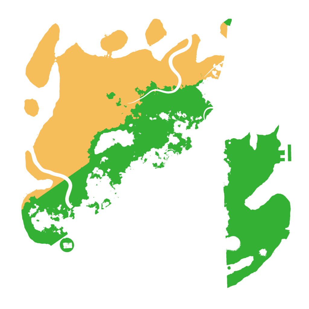 Biome Rust Map: Procedural Map, Size: 3750, Seed: 1744928225