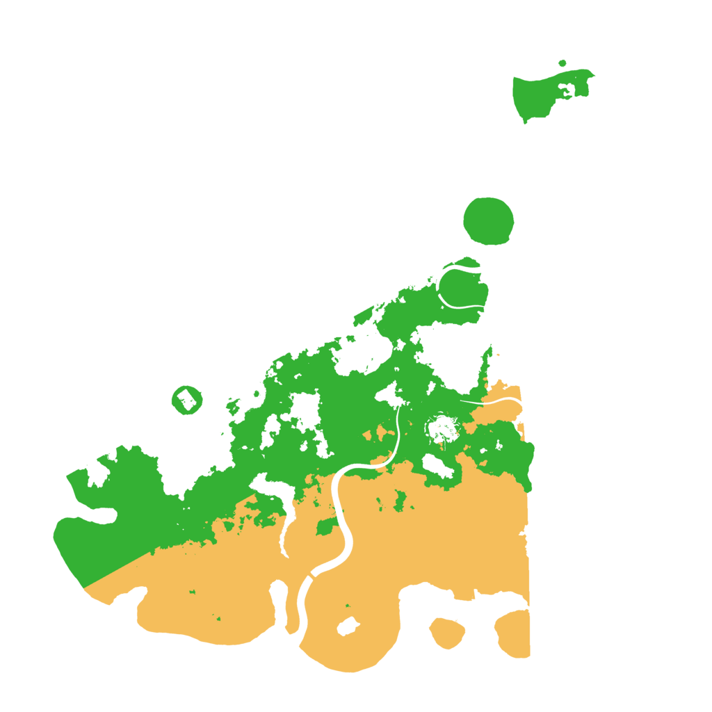Biome Rust Map: Procedural Map, Size: 4000, Seed: 602853171