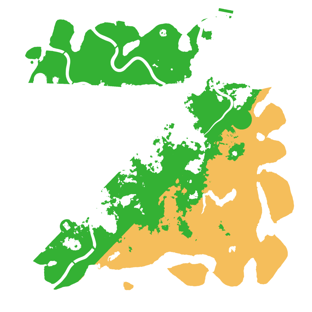 Biome Rust Map: Procedural Map, Size: 4301, Seed: 889689