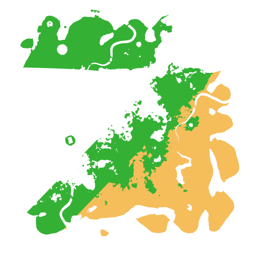 Biome Rust Map: Procedural Map, Size: 4305, Seed: 889689