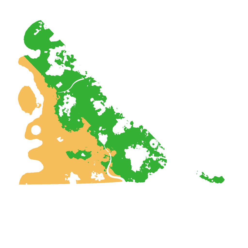 Biome Rust Map: Procedural Map, Size: 4500, Seed: 4655115