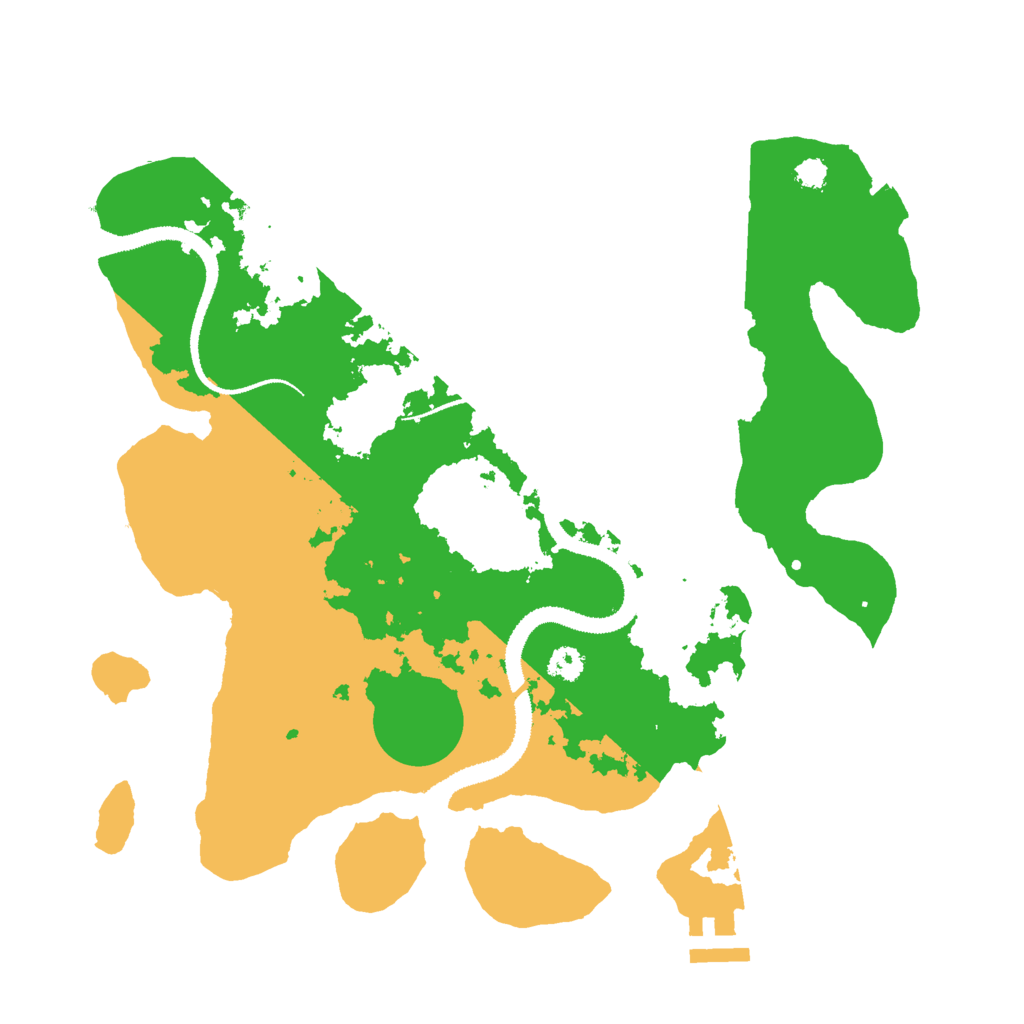 Biome Rust Map: Procedural Map, Size: 3000, Seed: 287022227