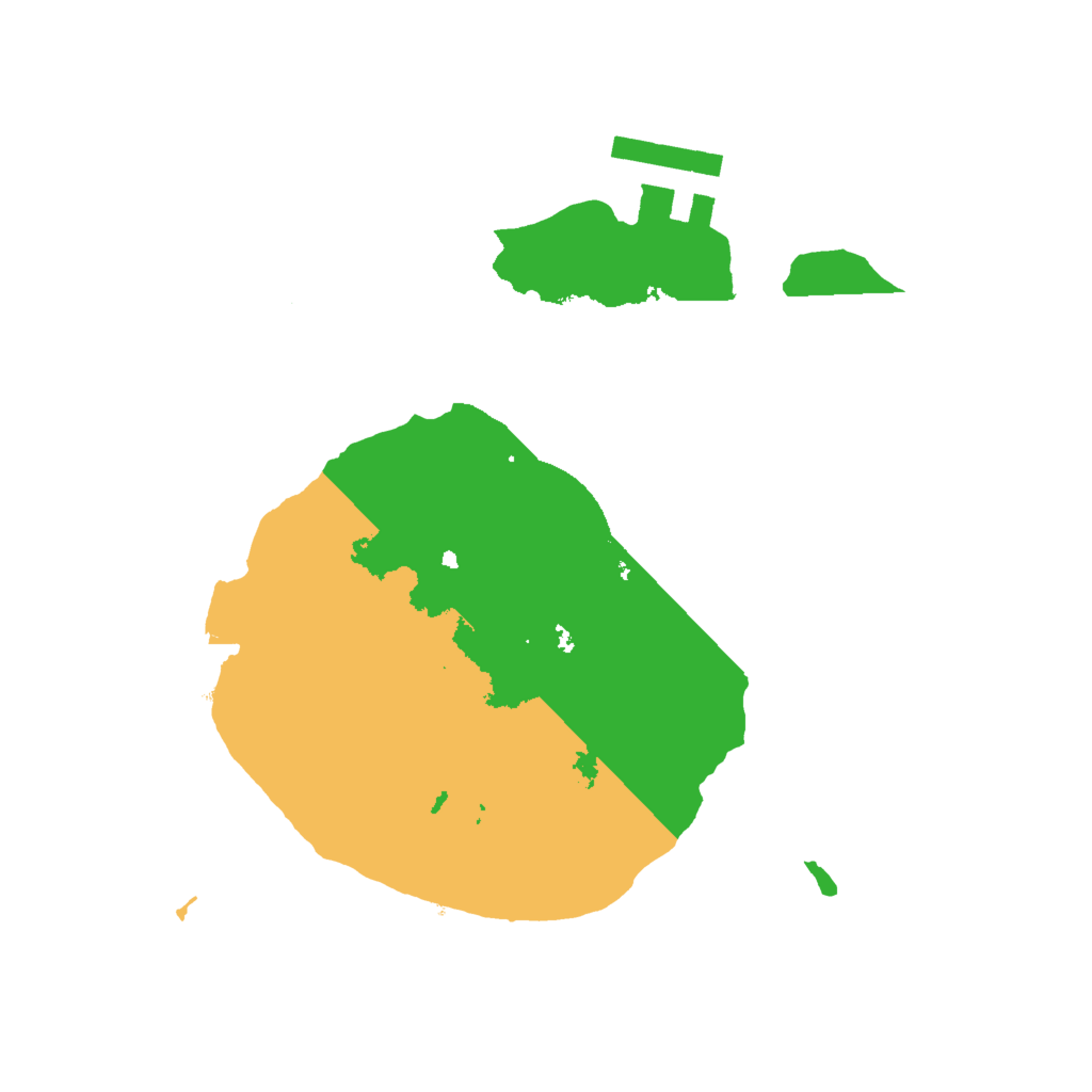 Biome Rust Map: Procedural Map, Size: 2000, Seed: 1933077591