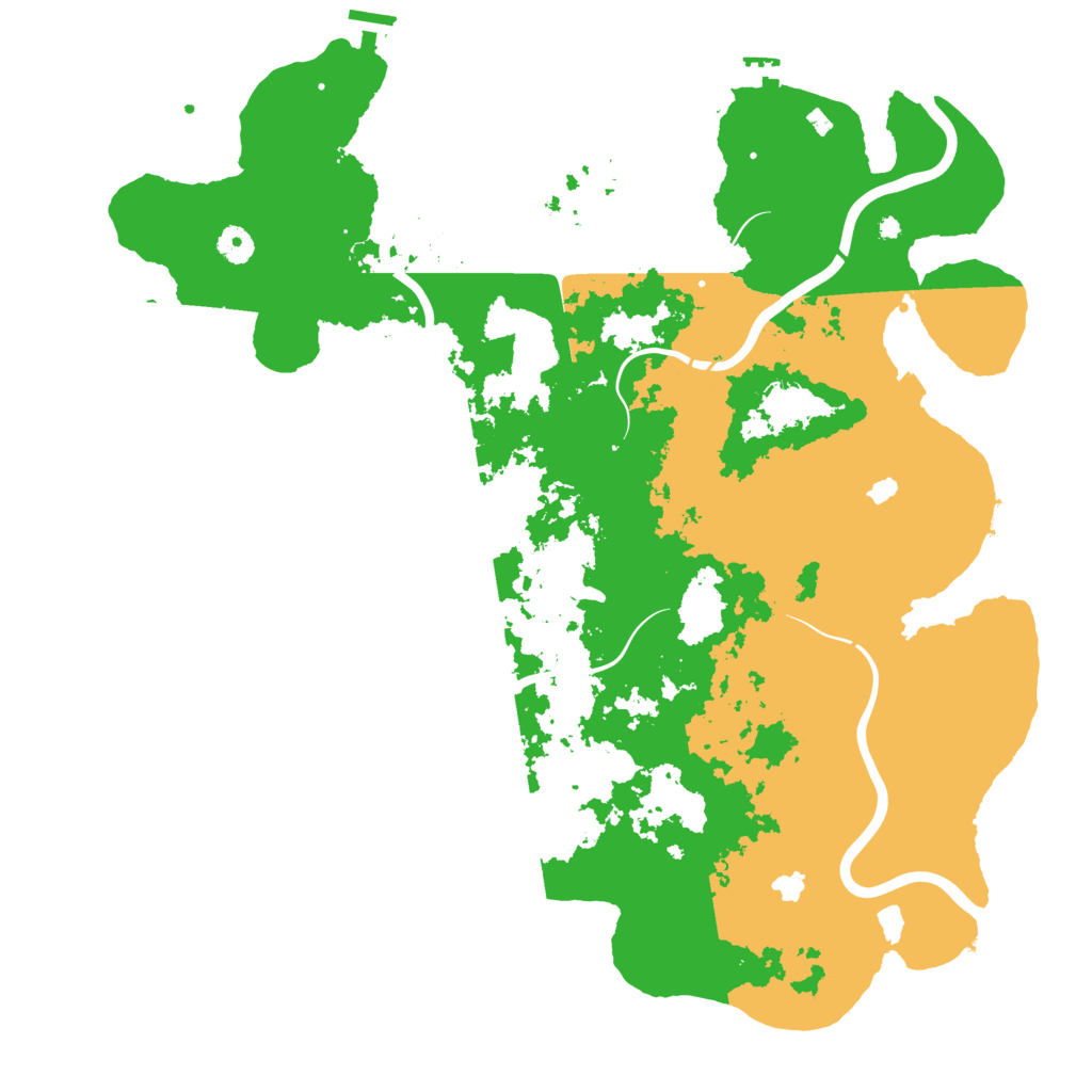 Biome Rust Map: Procedural Map, Size: 4500, Seed: 1722366453