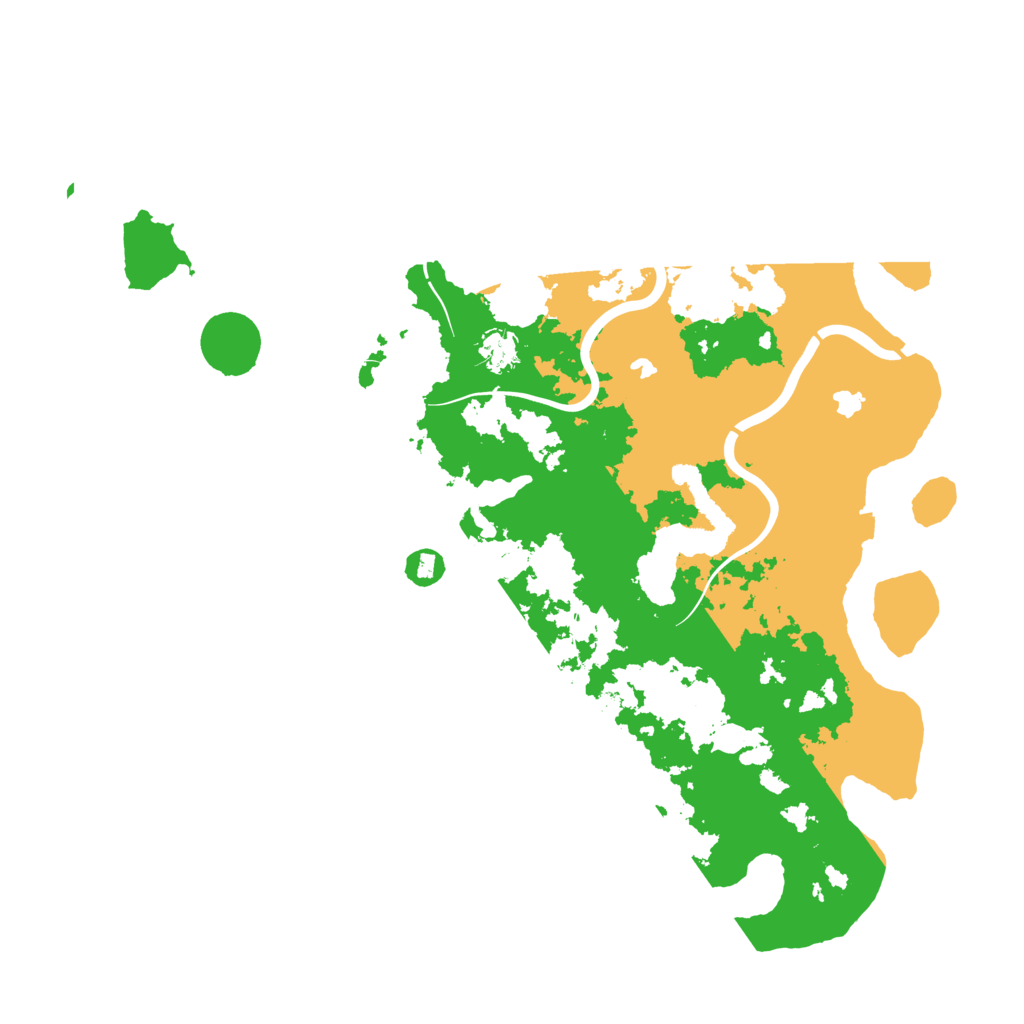 Biome Rust Map: Procedural Map, Size: 4500, Seed: 239791902