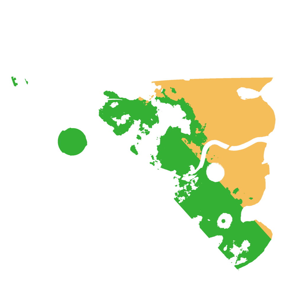 Biome Rust Map: Procedural Map, Size: 3000, Seed: 9387024