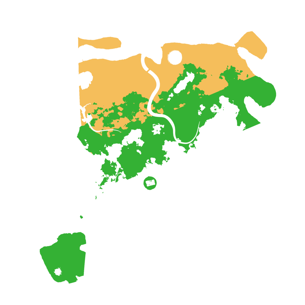 Biome Rust Map: Procedural Map, Size: 3750, Seed: 46693189
