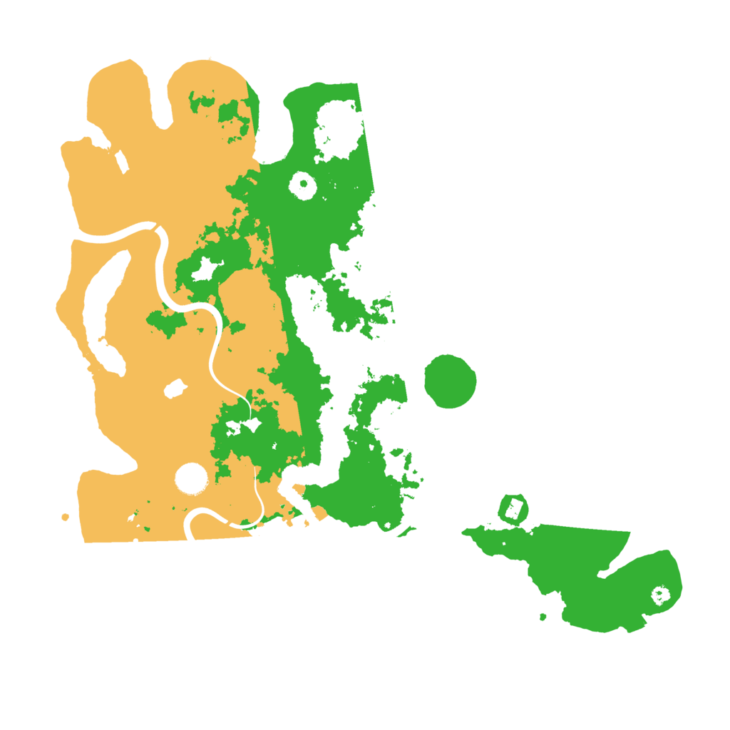 Biome Rust Map: Procedural Map, Size: 4000, Seed: 1339615138