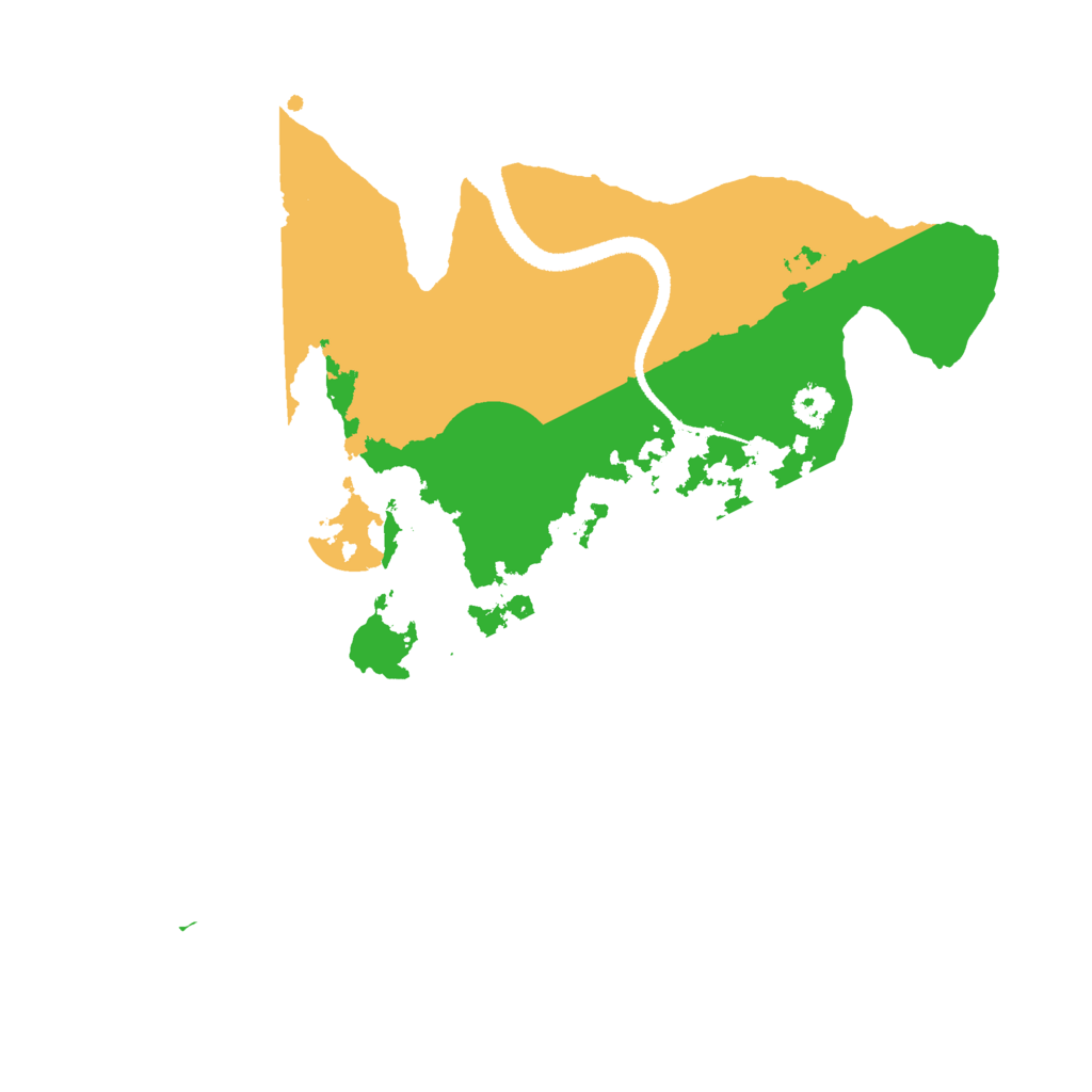 Biome Rust Map: Procedural Map, Size: 2750, Seed: 889732417