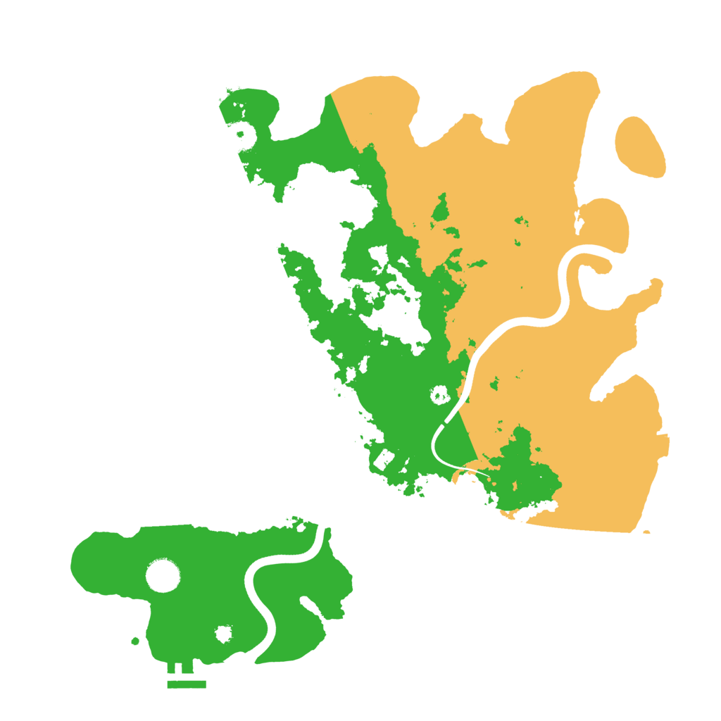 Biome Rust Map: Procedural Map, Size: 3750, Seed: 1650709784