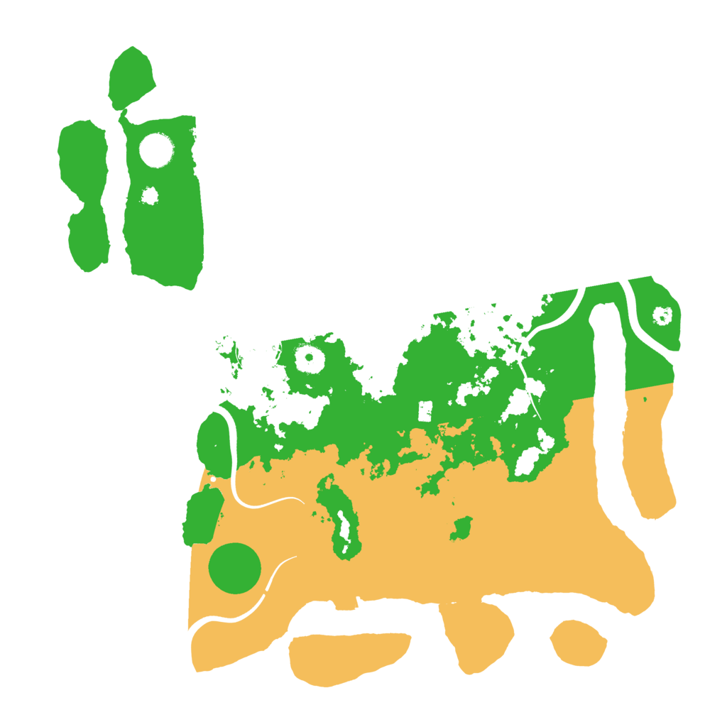 Biome Rust Map: Procedural Map, Size: 3750, Seed: 44458941