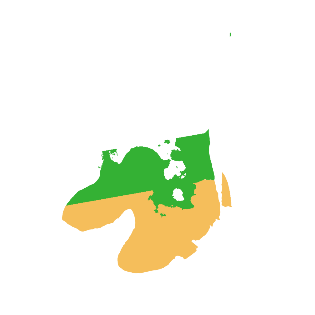 Biome Rust Map: Procedural Map, Size: 2000, Seed: 1117348886