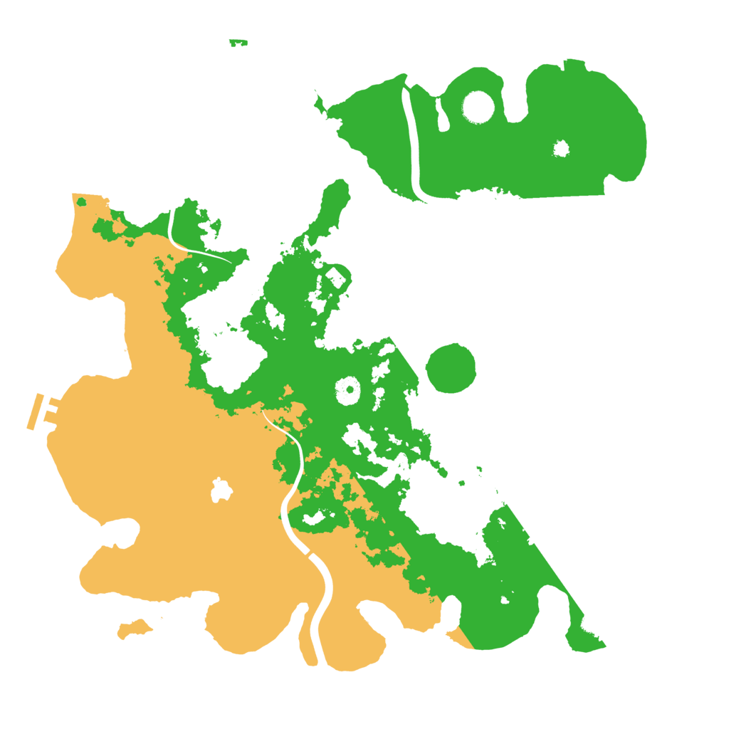 Biome Rust Map: Procedural Map, Size: 4000, Seed: 1909778355