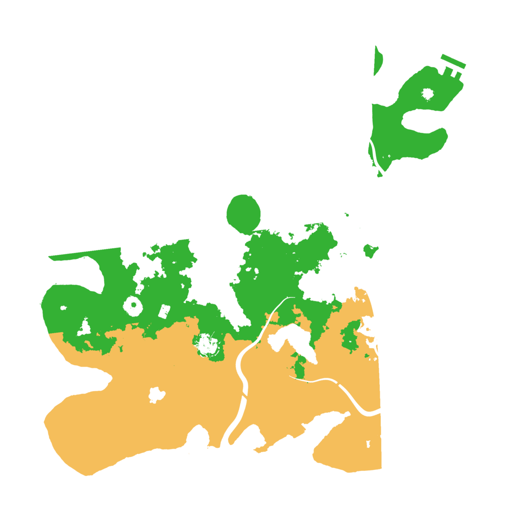 Biome Rust Map: Procedural Map, Size: 4000, Seed: 68975241