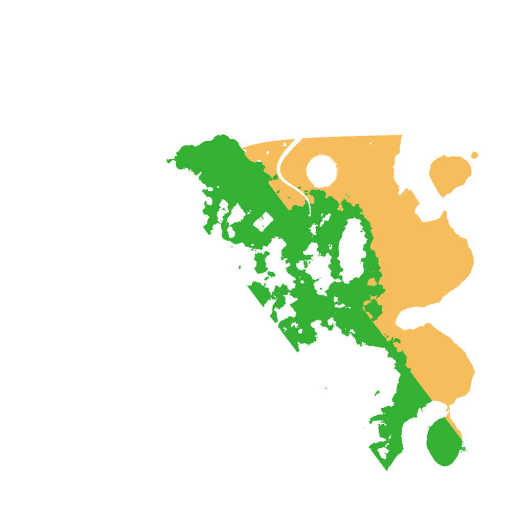 Biome Rust Map: Procedural Map, Size: 3000, Seed: 868960459