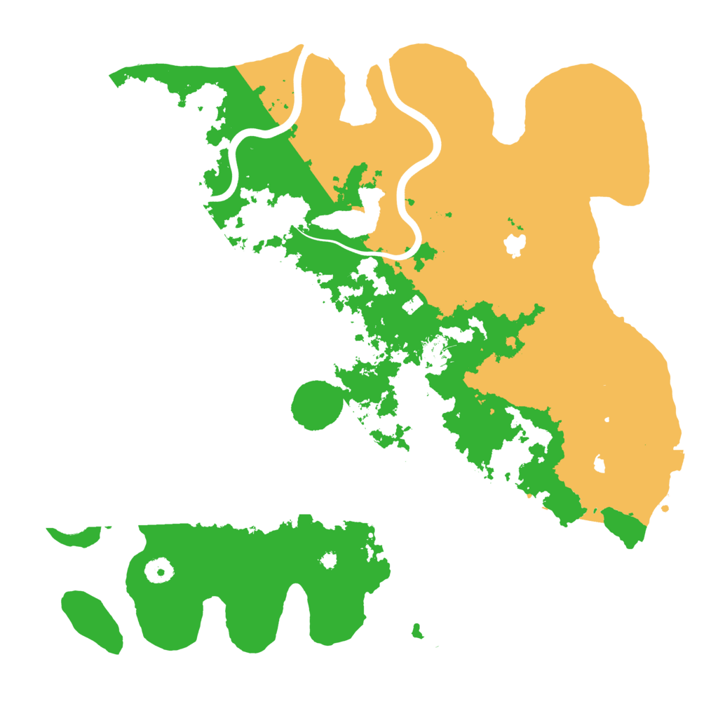 Biome Rust Map: Procedural Map, Size: 4000, Seed: 1339676590