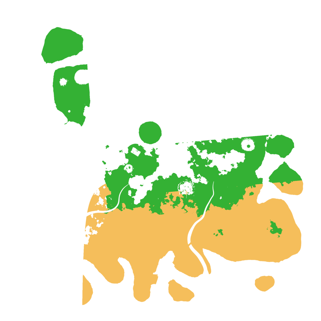Biome Rust Map: Procedural Map, Size: 3800, Seed: 2048503343