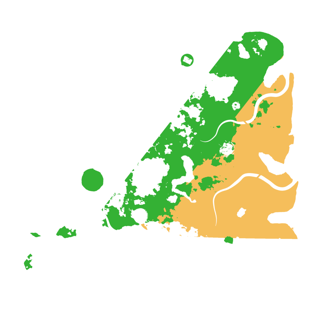 Biome Rust Map: Procedural Map, Size: 4000, Seed: 202415