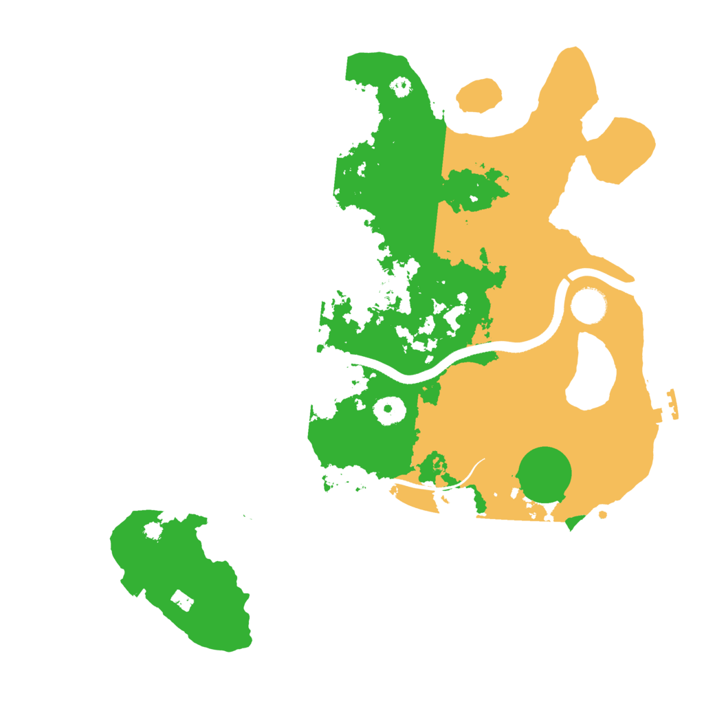 Biome Rust Map: Procedural Map, Size: 3500, Seed: 2128354037