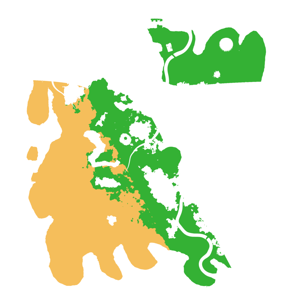 Biome Rust Map: Procedural Map, Size: 4000, Seed: 189752419
