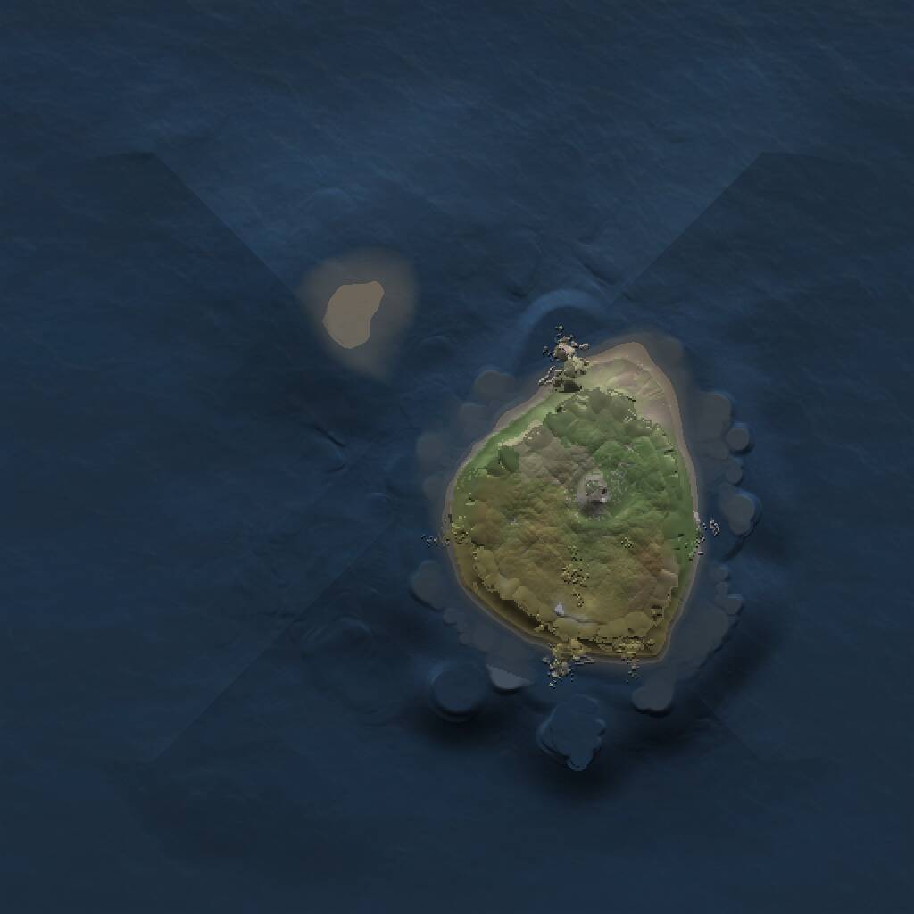 Rust Map: Procedural Map, Size: 1000, Seed: 561720221, 1 Monuments