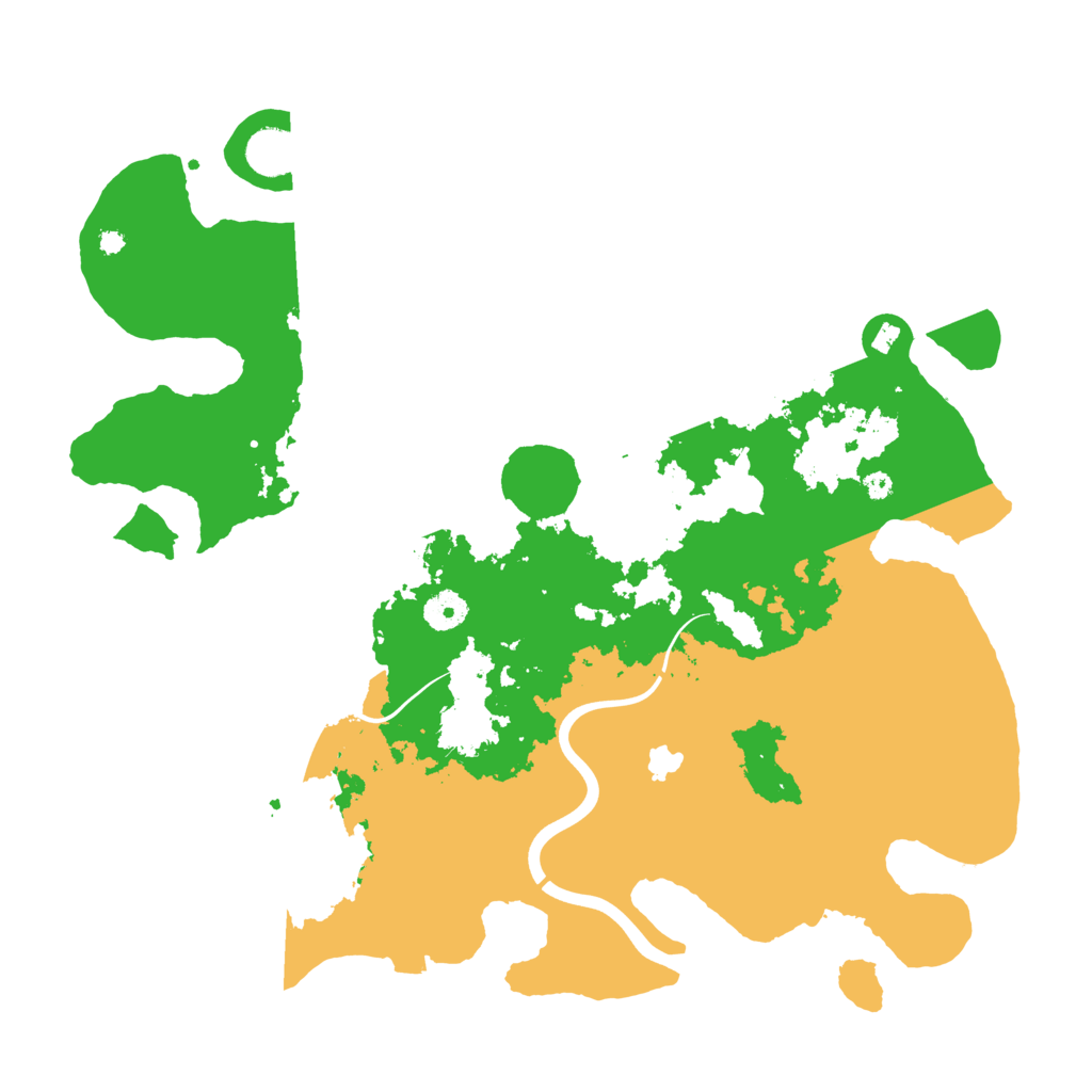 Biome Rust Map: Procedural Map, Size: 4000, Seed: 49752518