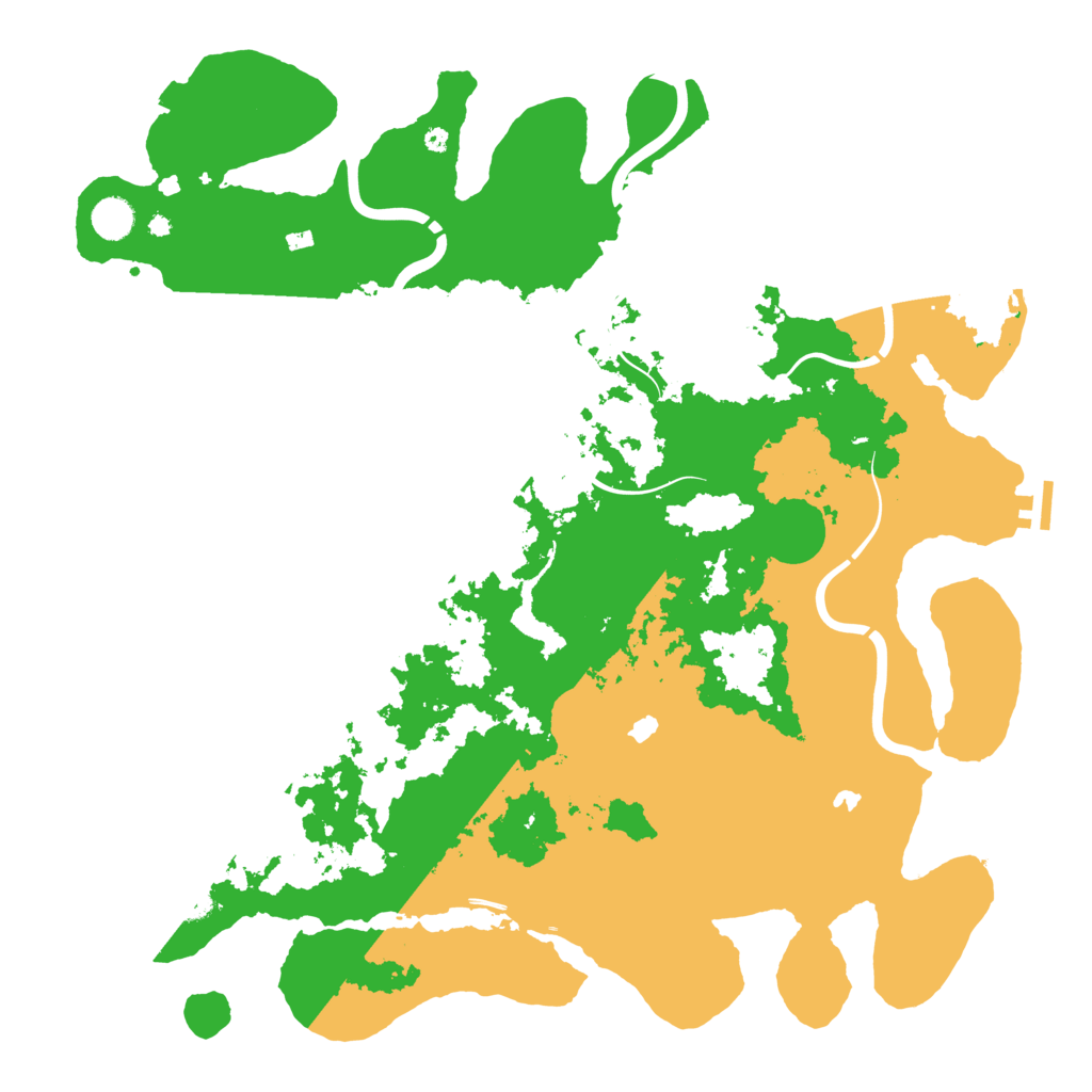 Biome Rust Map: Procedural Map, Size: 4500, Seed: 506412967