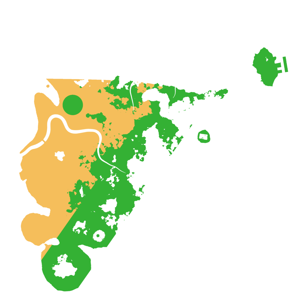 Biome Rust Map: Procedural Map, Size: 4000, Seed: 1340950054