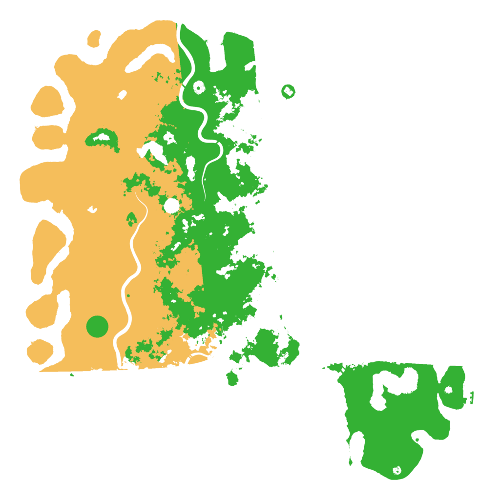 Biome Rust Map: Procedural Map, Size: 6000, Seed: 891912460