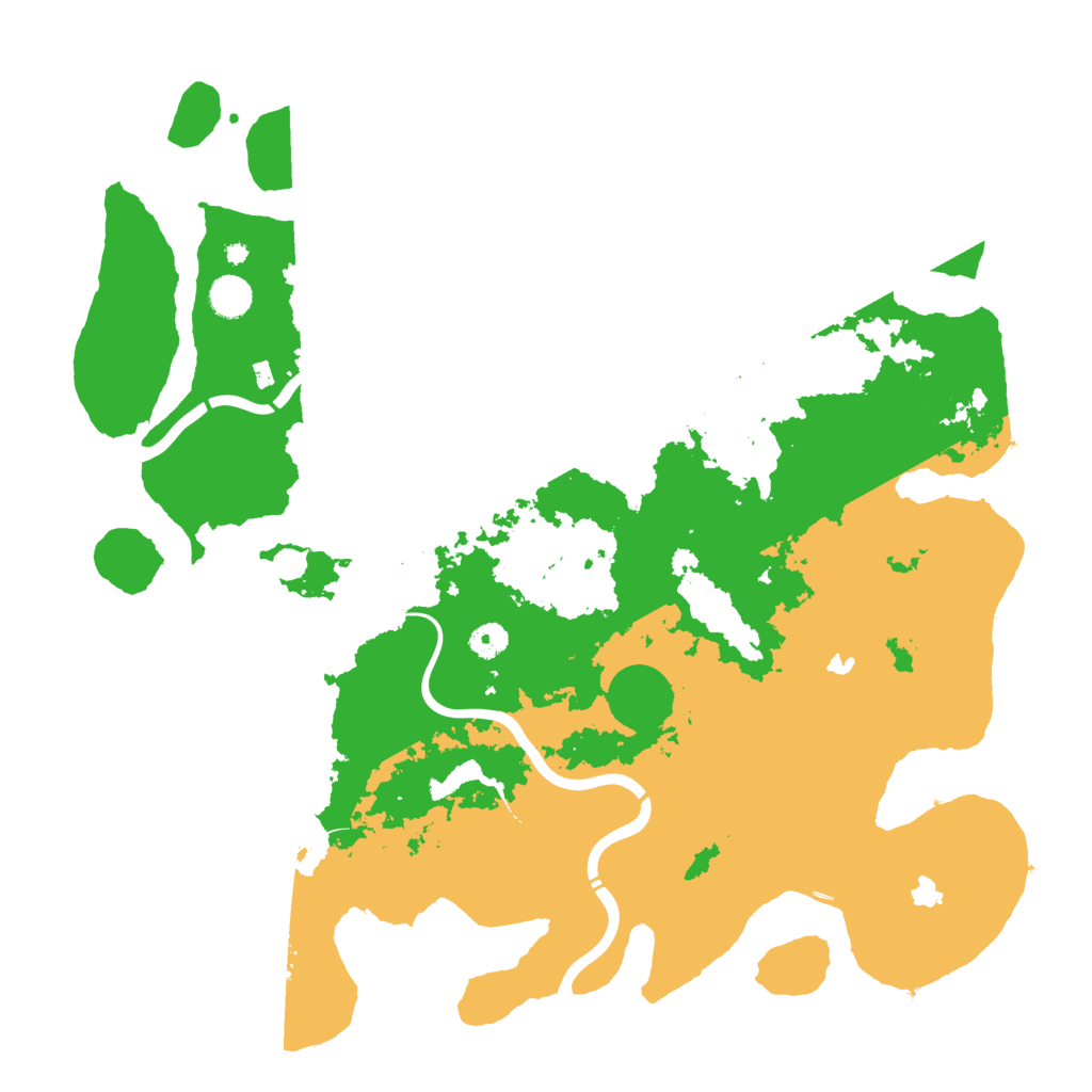 Biome Rust Map: Procedural Map, Size: 4500, Seed: 1916295836