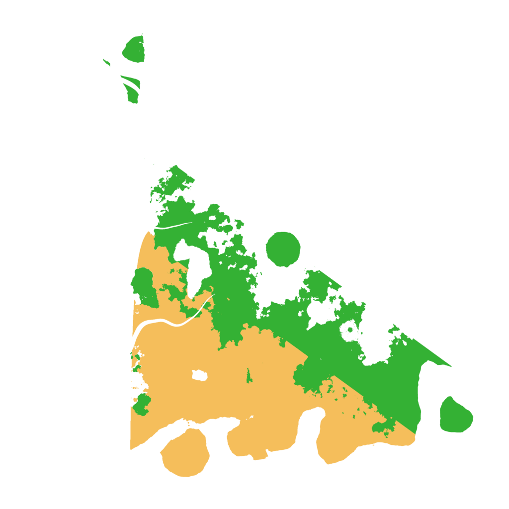 Biome Rust Map: Procedural Map, Size: 4000, Seed: 835912021